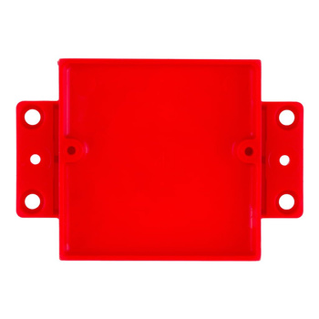 Podstawka montażowa Atte ADD-MNT 52x52mm z uchwytami mocującymi, czerwona