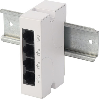 Przedłużacz / extender PoE Pulsar EXT-POE3DIN na szynę DIN