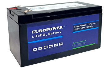 Akumulator Europower LFP/12/10/A/UPS (12,8V 10Ah)