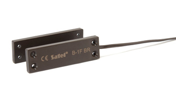 Kontaktron magnetyczny Satel B-1F BR nawierzchniowy, brązowy