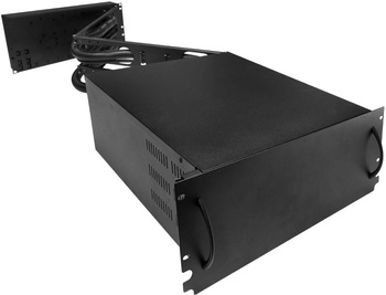 Obudowa/moduł 4U do szaf RACK 19” Pulsar ARAD-S4 Security 400mm/48linii/17Ah dwupoziomowa