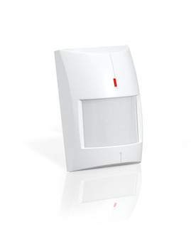 Czujka ruchu Satel MPD-300 bezprzewodowa pasywna, opcja PET - odporna na zwierzęta do 15 kg, uchwyt