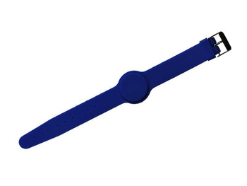 Opaska zbliżeniowa RFID Scot WB-01BE Unique 125kHz silikonowa niebieska zapinana