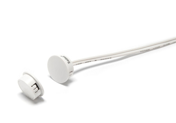 Kontaktron magnetyczny Satel B-2FLF Ø15mm wpuszczany, biały