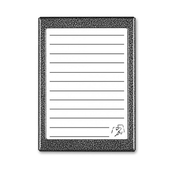 Lista lokatorów ACO CDN-6NACC ST (W) podświetlana do 10 wpisów z czytnikiem kart zbliżeniowych Unique 125kHz (EM) stal