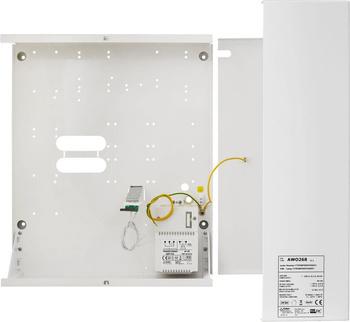 Obudowa metalowa z transformatorem Pulsar AWO268 16/18VAC 2,2/2A Grade 3 z miejscem na akumulator 17Ah 340x400x145mm