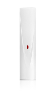 Kontaktron magnetyczny Satel MMD-302 bezprzewodowy z wejściem roletowym, biały