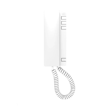 Unifon ACO UP940 z magnetycznym odkładaniem słuchawki biały, 3 stopniowa regulacja głośności dzwonienia, 3 klawisze funkcyjne