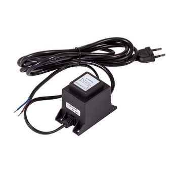 Transformator ACO TR 11,5V 1,2A (system analogowy/Cyfral/P) z przewodami i wtyczką