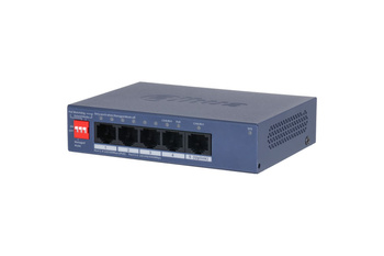 Switch 5 portowy zarządzalny Dahua CS4005-4ET1GT-36 4xPoE + Uplink 10/100/1000