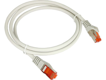 Patchcord Alantec KKF5SZA0.25 F/UTP kat. 5e PVC 0,25m szary