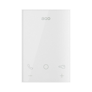 Unifon głośnomówiący ACO UPRO800 z dotykowymi ikonami (system Pro) biały