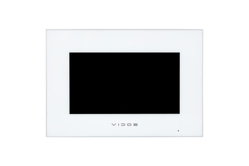 Unifon głośnomówiący Vidos M14W-X z ekranem dotykowym 10" 1024x600px, WiFi, biały, obsługa 2 stacji + 2 kamer
