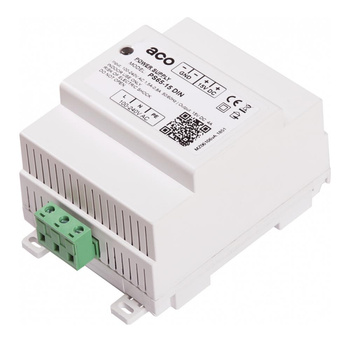 Zasilacz na szynę DIN ACO PS65-15 DIN 15VDC 4A 65W do systemu P/Pro 4 moduły DIN