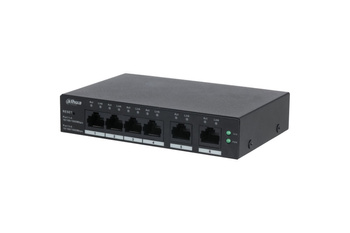 Switch 6 portowy zarządzalny gigabitowy Dahua CS4006-4GT 4x10/100/1000 + 2xUplink 10/100/1000