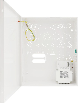 Obudowa metalowa z transformatorem Pulsar AWO250 16/18/20VAC 3/2,8/2,5A z miejscem na akumulator 17Ah 320x398x129mm