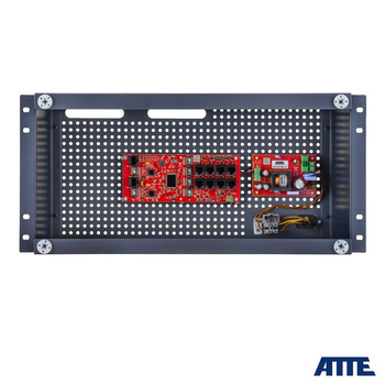 Zestaw do instalacyjny do monitoringu Atte IP-8-20-R5U0 (obudowa na rejestrator ABOX-R5U0 + zasilacz APS-90-480-OF + switch xPoE-10-20A-OF) 8 portów PoE + 2 porty Gigabit Uplink