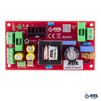 Zasilacz buforowy do obudowy Atte AUPS-70-120-OF 12VDC 6A 72W max 18Ah