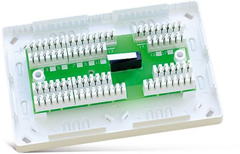 Moduł zacisków montażowych Satel MZ-3 CT 39 par Krone w obudowie z ABS