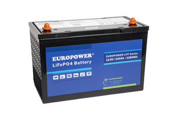 Akumulator Europower LFP/12/100/E/B/HT (12,8V 100Ah)