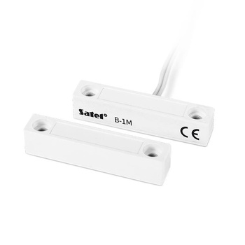 Kontaktron magnetyczny Satel B-1Ml boczny, biały