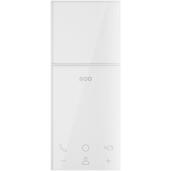 Unifon głośnomówiący ACO UPRO800V (system Pro) z możliwością rozbudowy do wersji wideo (stosując UP800 LCD 3,5") biały