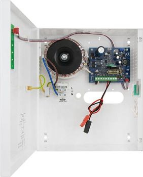 Zasilacz buforowy w obudowie ściennej Pulsar AWZG2-12V2A-B 13,8VDC 2A 27W max 7Ah Grade 2