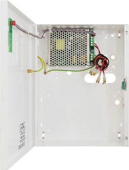 Zasilacz buforowy w obudowie ściennej Pulsar HPSB-24V2A-B 27,6VDC 2A max 2x7Ah