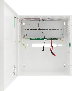 Zasilacz buforowy w obudowie ściennej Pulsar SWB-120 52VDC 2A 120W dla switchy PoE max 2x17Ah