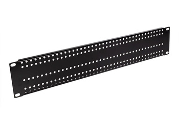 Adapter montażowy 2U do szaf RACK Atte ADD-RACK2U1 z otworowaniem prosty