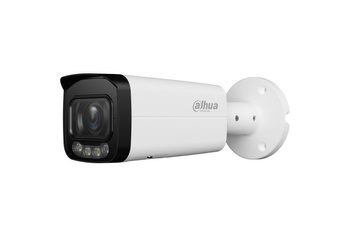 Kamera zewnętrzna do monitoringu IP Dahua IPC-HFW3849T-ZAS-IL-27135 8Mpx bullet wandaloodporna zmiennoogniskowa 2,7-13,5mm, IR/LED 60m, port microSD