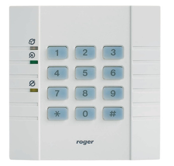 Terminal kontroli dostępu wewnętrzny Roger PRT32LT z klawiaturą i czytnikiem kart Unique 125kHz (EM)