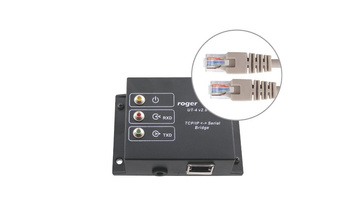 Interfejs komunikacyjny Roger UT-4 RS232/RS485/RS422<->Ethernet