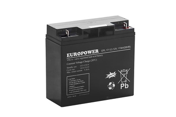 Akumulator Europower EPL 17-12 (12V 17Ah)