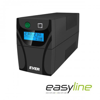 Zasilacz awaryjny UPS Ever Easyline 850 AVR T/EASYTO-000K85/00 480W 2xSchuko RJ11