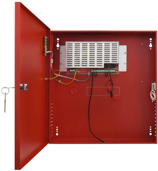 Zasilacz buforowy urządzeń przeciwpożarowych Pulsar EN54C-3A17 27,6VDC 2,2A 85,2W max 2x17Ah IP30