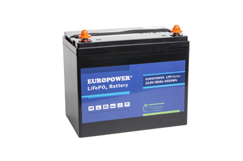 Akumulator Europower LFP/12/80/E/B/HT (12,8V 80Ah)