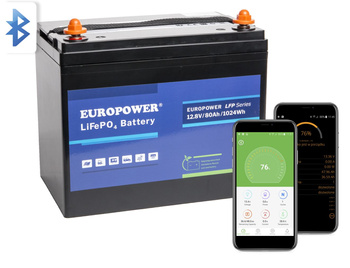 Akumulator Europower LFP/12/80/E/B (12,8V 80Ah)