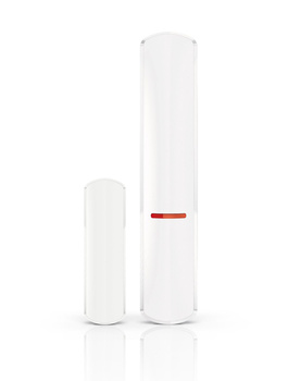 Czujka magnetyczna/sejsmiczna Be Wave / Satel AXD-200 Multipurpose Detector bezprzewodowa biała