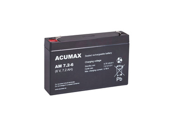 Akumulator Acumax AM 7,2-6 (6V 7,2Ah)