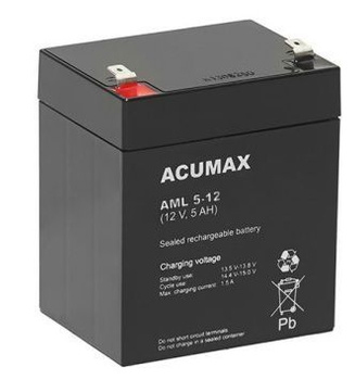 Akumulator Acumax AML 5-12 T2 (12V 5Ah)