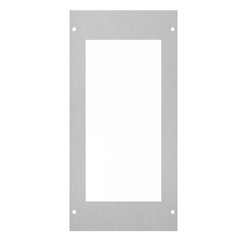 Maskownica / szyld ACO CDN-MZ-S pod ramkę CDN-RZ2-S (231x113mm) stal nierdzewna
