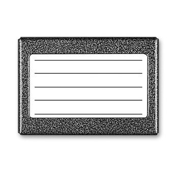 Lista lokatorów ACO CDN-5N GR (W) podświetlana do 5 wpisów grafit