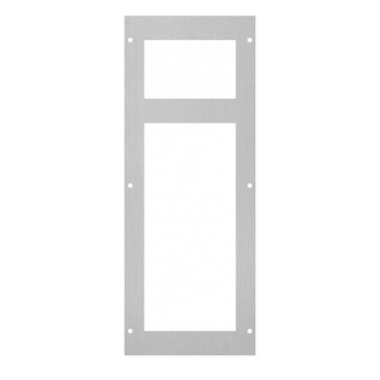 Maskownica / szyld ACO CDN-MZ-M pod ramkę CDN-RZ2-M (292,5 x 113mm) stal nierdzewna