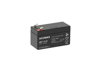 Akumulator Acumax AM 1,3-12 (12V 1,3Ah)
