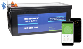 Akumulator Europower LFP/12/300/E/B (12,8V 200Ah)